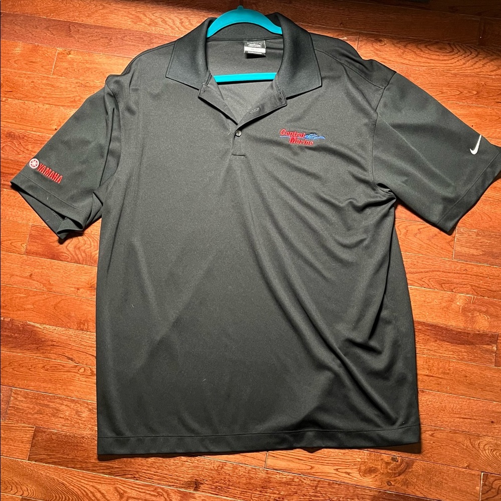 Nike Golf Dry Fit Central Marine Yamaha Shirt size L